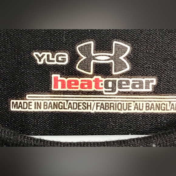 Under Armour Boys’ Youth Heatgear Shirt - Size Youth Large - Picture 4 of 7